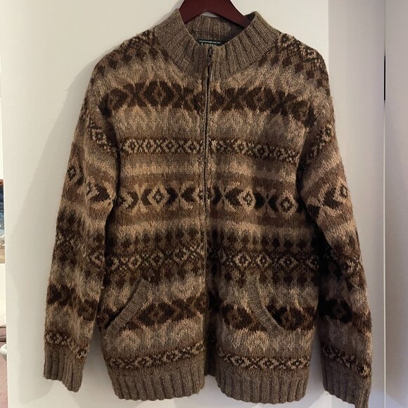 Vintage Ralph Lauren Hand Knit Sweater - Picture 1 of 4